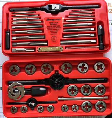 Snap-on 41pc Metric Tap and Die Set TDM117A for sale online | eBay