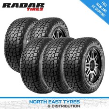 Image of 5X 275 45 20 RADAR RENEGADE A/T-5 BRAND NEW 4X4 ALL TERRAIN TYRES | 110H XL M+S