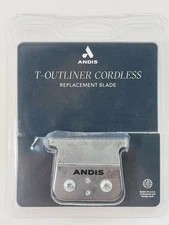 Andis T-Outliner Cordless Replacement Blade #04535 – New Open Box – Carbon Steel