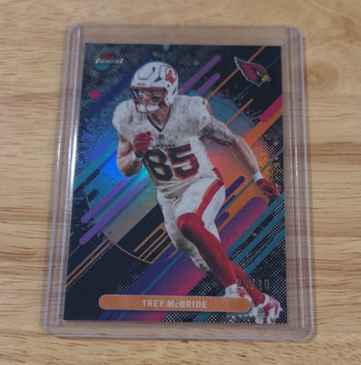 Topps 2025 Finest Trey McBride #272 Finest Performance Arizona Cardinals /10