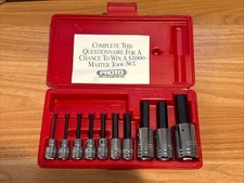 Proto 10 pc. 1/2 & 3/8 Drive SAE Hex Bit Sock...