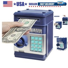 Piggy Banks Money Banks for Kids, Electronic Password Code Money Banks ATM Ba...