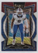 2024 Panini Select Concourse Tri-Color Prizm 50/299 Kaiir Elam #8 1k6o