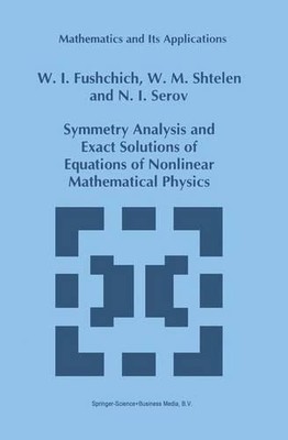 Symmetry Analysis and Exact Solutions of Equations of Nonline... - 9789048142446