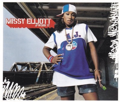 CD Maxi Single Missy Elliott Work It TOP