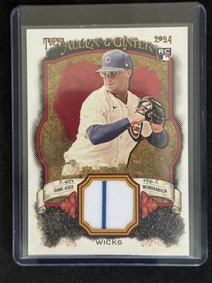 2024 Topps Allen & Ginter #AGR-JW Jordan Wicks Full-Size Relics