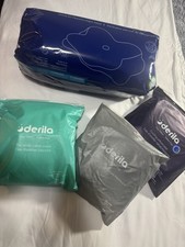 Derila Orthopedic Memory Foam Pillow Set w/ 3 Extra Covers NEW