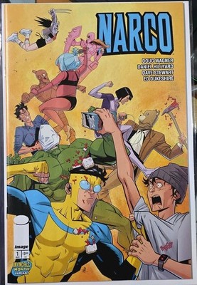 Narco #1 Cover D NM/NM+ OB IMO Daniel Hillyard & Dave Stewart Invincible Team Up