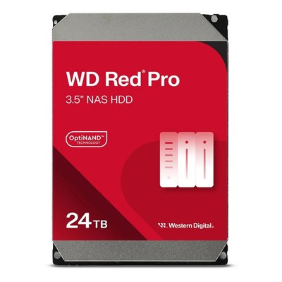 Western Digital 24TB WD Red Pro NAS Internal Hard Drive HDD WD241KFGX