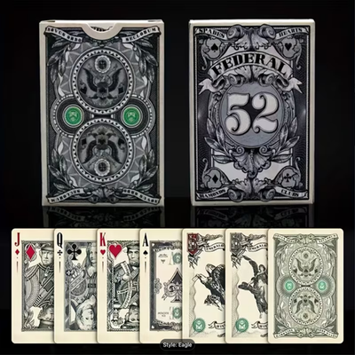 #ad #ad Federal Reserve Themed Poker Deck 2.36quot; x 3.54quot; $10.93