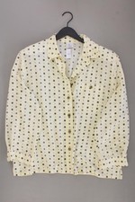 ? Delmod Vintage Blouse for Women Size 50, XXL Long Sleeve Cream Polyester ?