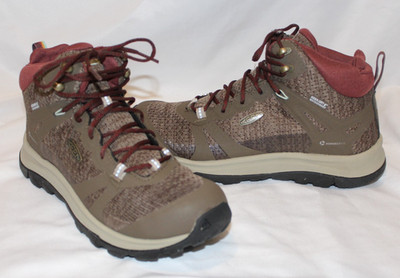 Keen Women's Terradora Mid WP Hiking Boots Canteen Andorra SZ 7 NIB $190