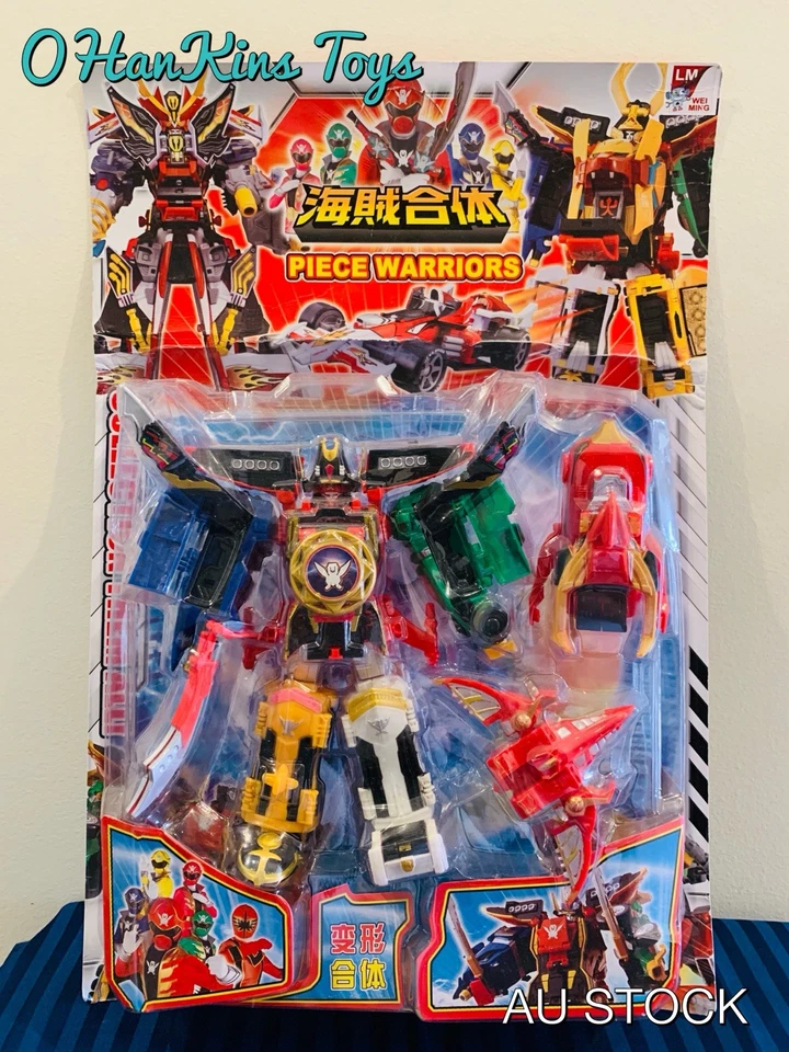 ¡NUEVO! Power Rangers Kaizoku Super Sentai Gokaiger DX Gokai-Oh Megazord ¡AU STOCK! Foto 2 de 4