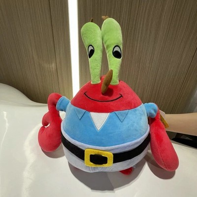 Nickelodeon SpongeBob Schwammkopf Mr Krabs Plüsch weich UK VERKÄUFER  