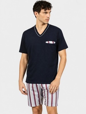Bip Bip Pajamas Men Half Sleeve Short Leg Fresh Cotton 3261