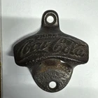 Vintage STARR "X" Wall Mount COCA-COLA Bottle Cap Opener U.S.A. 1925 Brown Co #1
