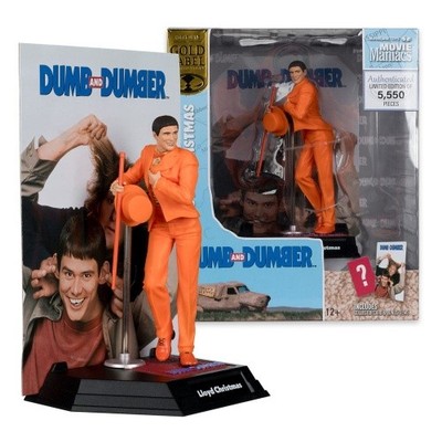 McFarlane Movie Maniacs Dumb and Dumber Lloyd Christmas 15 cm PVC Statue Gold La