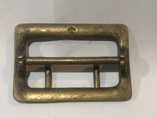 Vintage North & Judd Anchor Two Prong Rectangular Belt Buckle - Military/Police