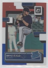 2022 Donruss Optic Rated Rookie Red White & Blue Prizm /199 Bryce Elder #181 3t1