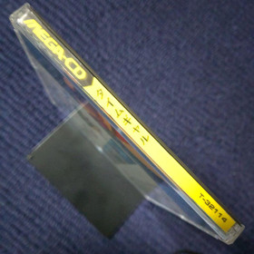 Mega CD Time Gal. included spine card, postcard. Sega Genesis. JAPAN