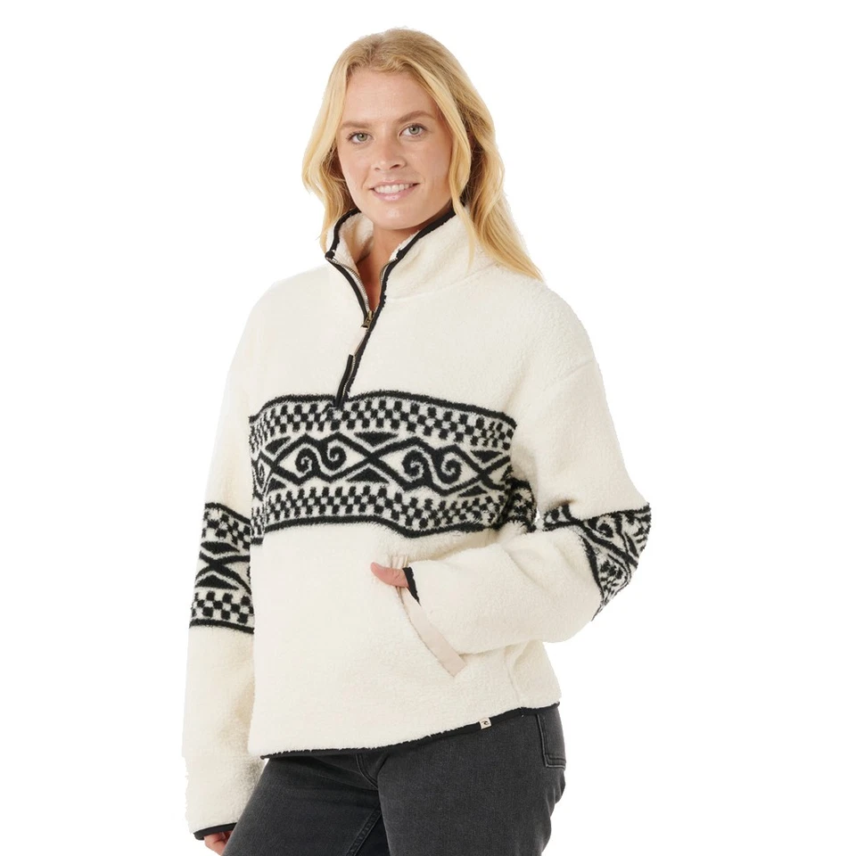 Rip Curl Oceanic Cosmic Kiss Fleece Sweatshirt - Shell - Bild 3 von 4