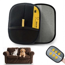 BaiKevin Premium Electrostatic Pet Hair Remover Large & Small, Black & Yellow