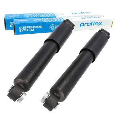 2x PROFLEX GAS-STOßDÄMPFER HINTEN passend für HYUNDAI ACCENT I20 IX20 KIA RIO VE