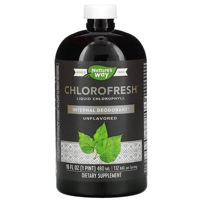 Nature's Way, Chlorofresh, flüssiges Chlorophyll, geschmacksneutral, 480 ml