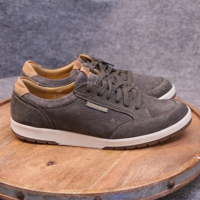 Mephisto Ludo Mens Size 8 US Brown Nubuk Leather Lace Up Sneakers Shoes
