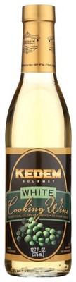 Kedem Cooking Wine White 12.7 Fl Oz Bottle Salt