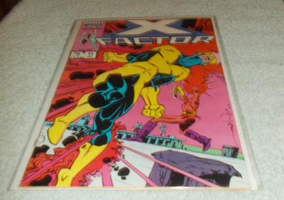 X-FACTOR # 11 G/VG MARVEL COMICS 1986 CYCLOPS COVER