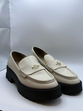 Coach Ruthie Loafers- Ivory Color Size 6B