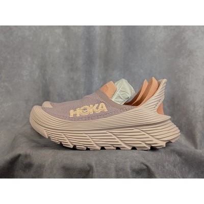 Hoka Restore TC Quartz Sun Flare Recovery Slip On Sneakers 1162534 Womens 5 NWOB