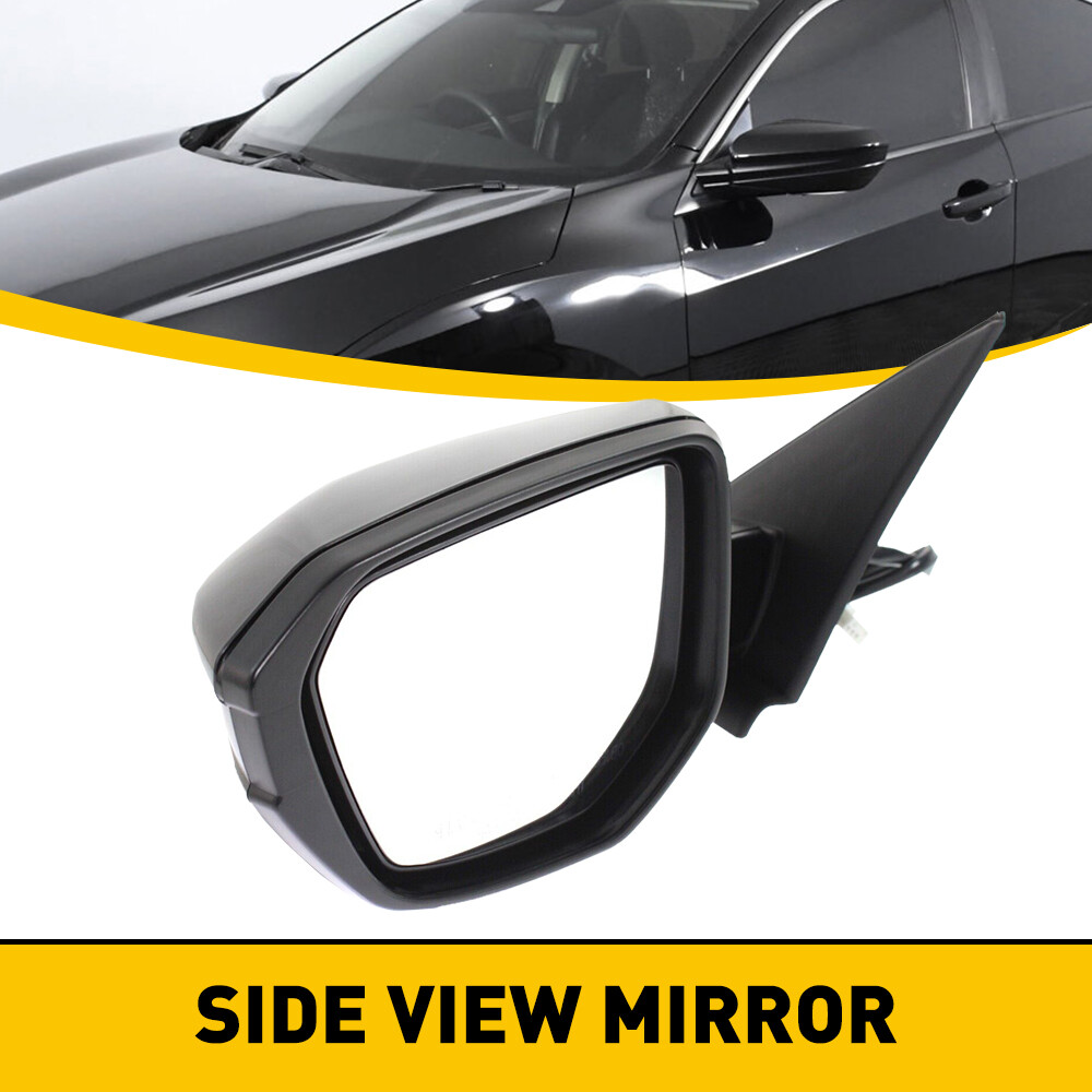 FOR 2016-2020 HONDA CIVIC POWERED ADJUST DRIVER LEFT SIDE DOOR MIRROR HO1320283