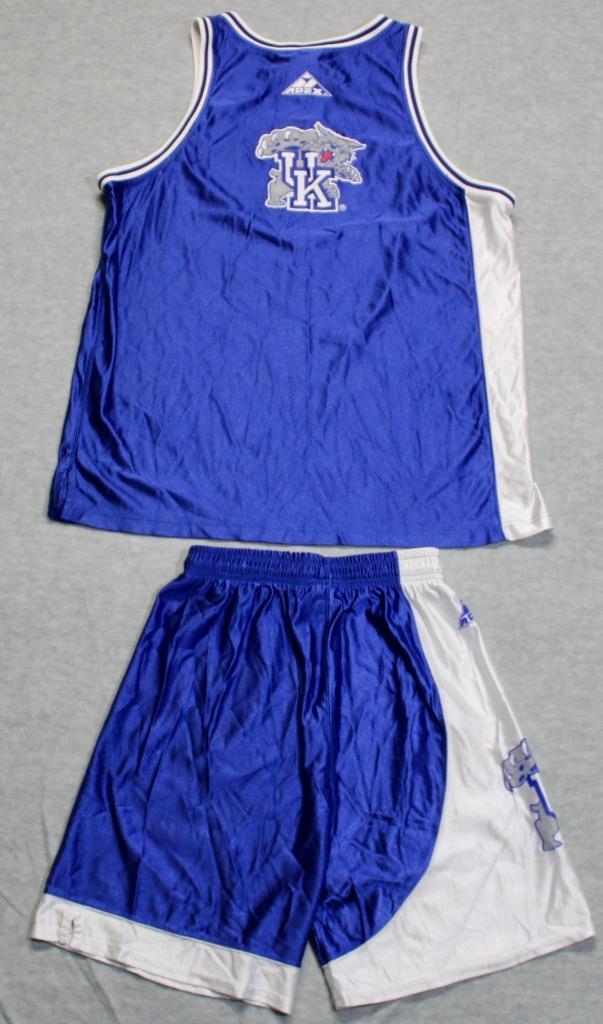 1990s APEX ONE UK KENTUCKY WILDCATS BASKETBALL JERSEY AND