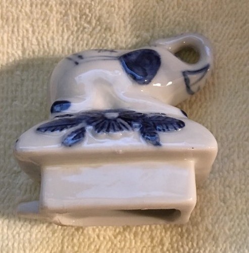 MSR Imports Blue And White Elephant With Lid Teapot - Picture 9 of 12