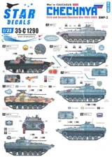 Star Decals 1/35 WAR IN THE CAUCASUS Part 4 CHECHNYA 1994-2009 BMP-2