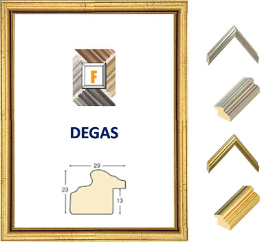 Bilderrahmen DEGAS - Als Leer- oder Glaswechselrahmen (auch nach Wunschmaß)