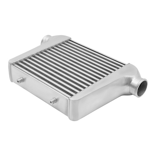 Universal 18"x13"x3" Turbo Aluminium Frontmontage Ladeluftkühler 2,5" Einlass Auslass - Bild 9 von 12