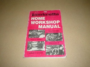 Lambretta Tv 175 Ii Iii Slimstyle Sx 150 Gp 200 Owners Manual Workshop Handbook Ebay