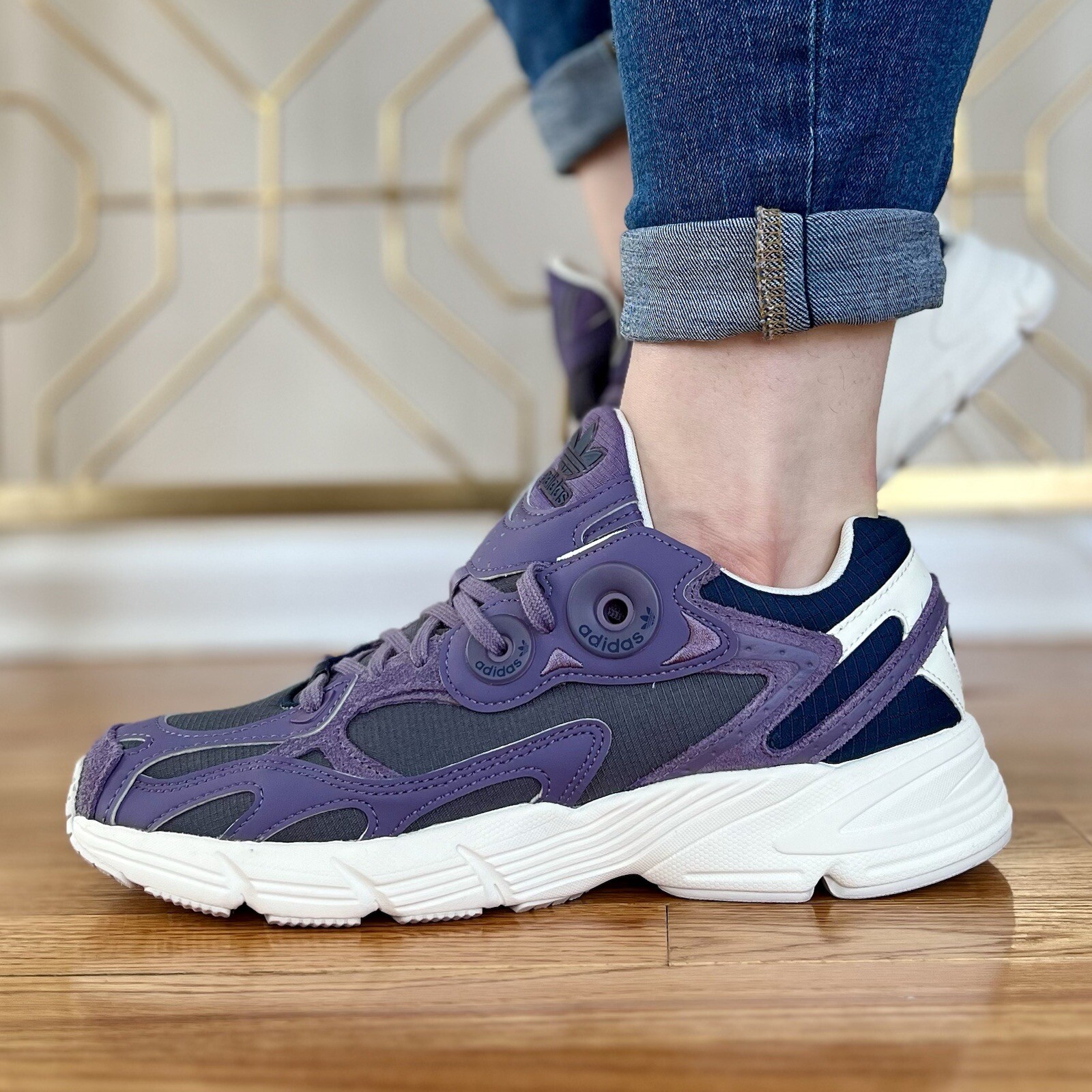 Женские кроссовки Adidas Originals ASTIR для бега Athletic Sneaker Purple Trainer #525