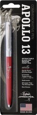 Fisher Space Pen Apollo 13 Space Red 5.13" Water Resistant Pen 001273