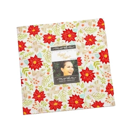 Layer Cake® Moda Joie De Vivre 13980LC - Lot De 10 Carrés De Tissu Prédécoupés Pour Patchwork