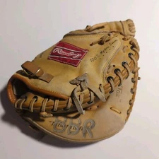 Rawlings Catcher Mitt RCM30 Fastback Lite Toe Mike Piazza Worn-In 31.5in RHT