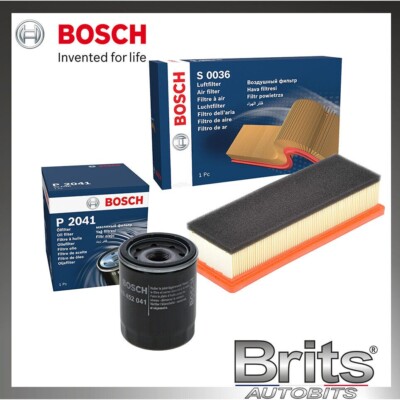SERVICE KIT for FIAT GRANDE PUNTO (199) 1.2 - BOSCH OIL AIR FILTERS (2005-2019)