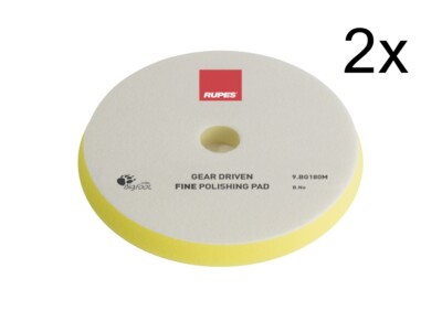 Rupes Polierschwamm Polierscheibe Klett Fein MILLE ? 150 165mm 2 Stk. 9.BG180M