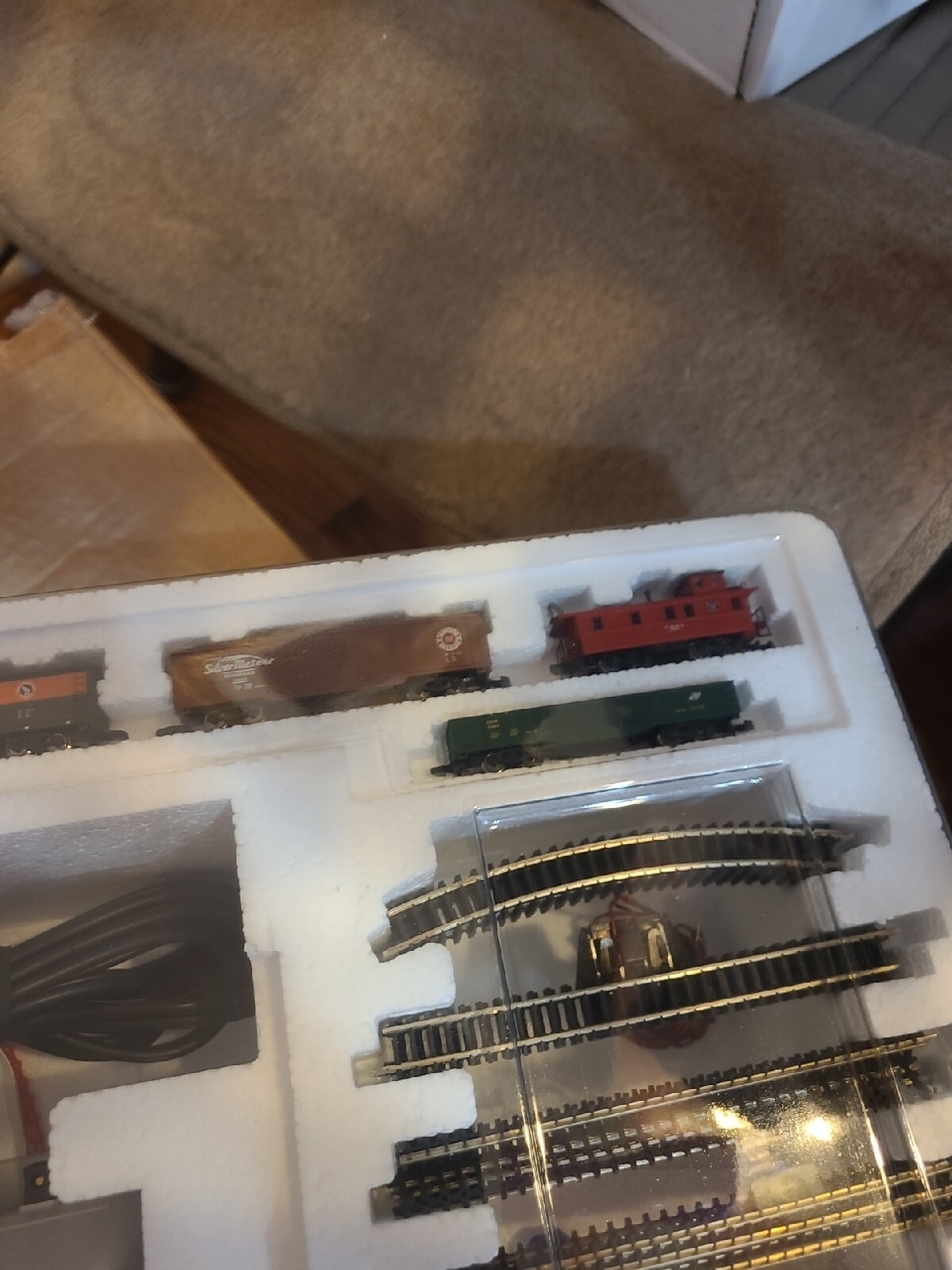 Z Scale Marklin Mini-Club 81466 Burlington Route Freight Set LNIB | eBay