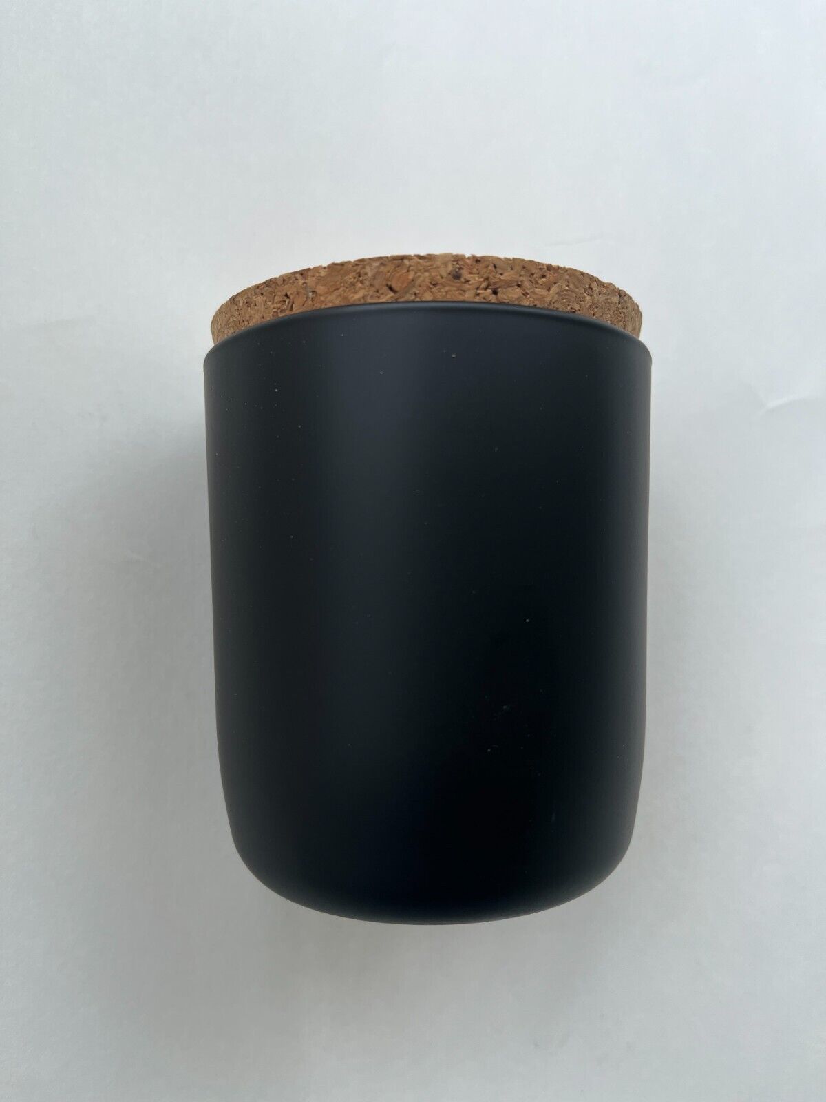 10 oz. Matte Black Straight-Sided Tumbler Jar