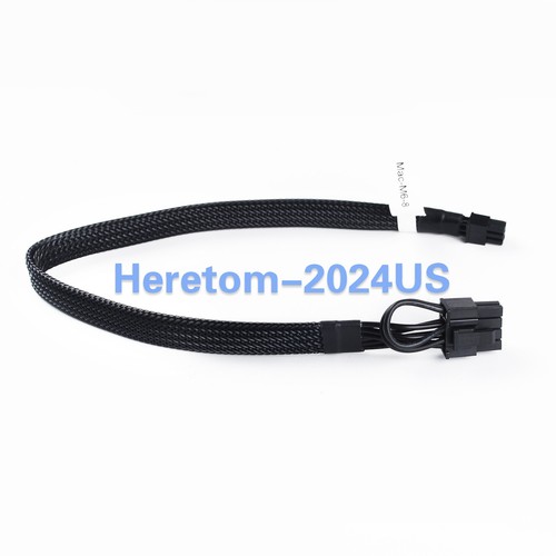 6Pin To PCIE 8Pin Graphics Video Card Power Cable Cord Adapter For Mac Pro G5 - Picture 5 of 8