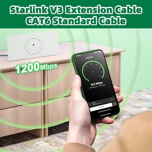 Standard V3 cable for Starlink Gen3 Replacement Starlink Gen3 Starlink Rectang - 第 7/14 張圖片